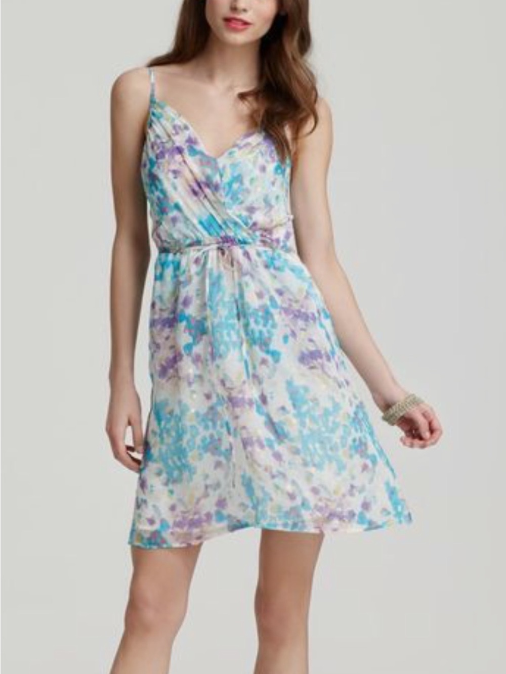 Yumi Kim
Silk Goddess mini dress 
Floral design 
Stunning ~ loads of compliments